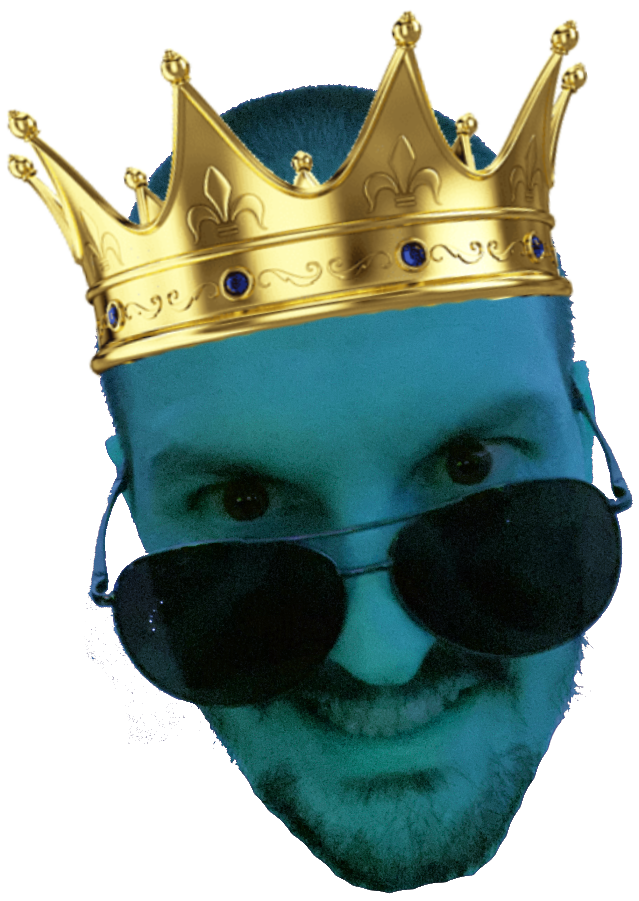 The Poop King wearing a crown - Slide 7